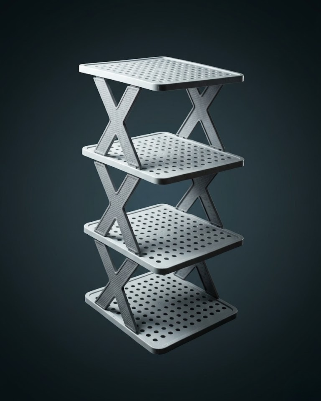 Multipurpose Foldable Rack – 4 Tier