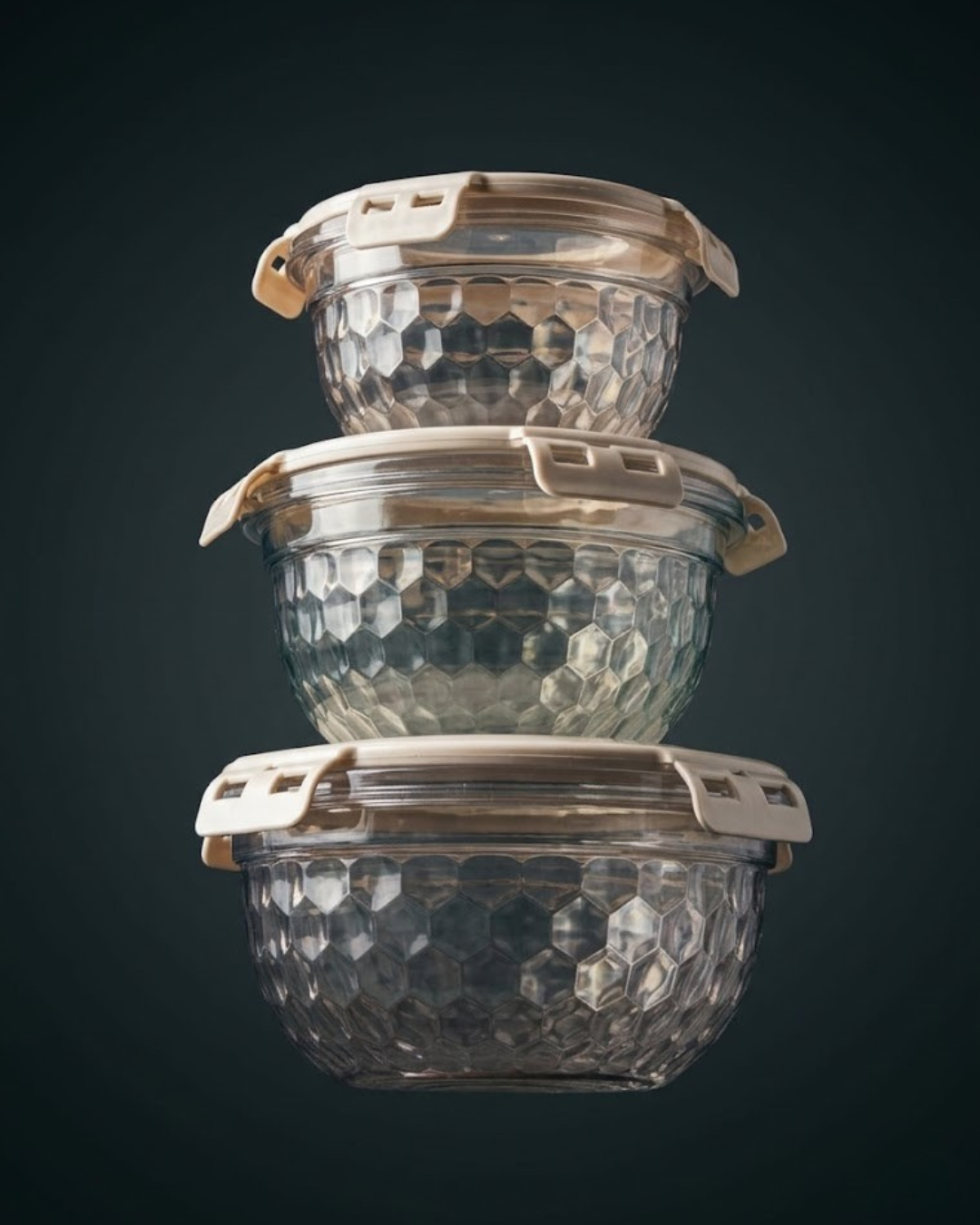 Diamond Bowl Set - 3 Piece - Image 3